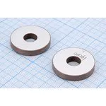 Ультразвуковое кольцо излучатель из пьезокерамики 30xd 10x5мм; пэу 30xd10x5кольцо59кГц PZT8\JRP8-d30xd10x5