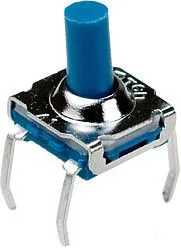 IT-7701HB-250G-G, кнопка тактовая 7х7 h=8.5мм герметичная