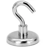 D 32х8, N35H, Крючок магнитный до 34 кг (покрытие Ni)