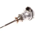 902030/31-380-1003- 1-6-75-104/000, PT100 RTD Sensor, 6mm Dia, 75mm Long, 2 Wire, G1/2, Class B +200°C Max