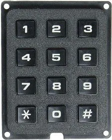 TF-0284B, 3x4/57x46 Тел.клавиатура