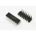 Микросхема 4069UBE, корпус DIP-14, логика; TI