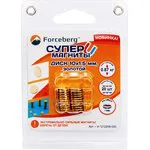 Неодимовый магнит диск 10х1.5 мм, золотой, 20шт, Forceberg