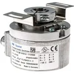 EIL580P-TT12.5BF.01024.B, EIL580P Series Optical Incremental Encoder, 1 65536 ppr, TTL/HTL Signal, Hollow Type, 12mm Shaft