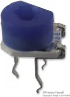 3306P-1-102, Подстроечный потенциометр, 1 кОм, 1 виток(-ков), Сквозное Отверстие, Серия Trimpot 3306, 200 мВт