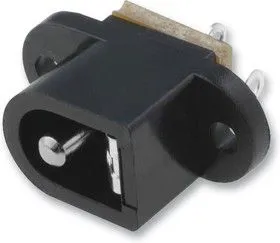 FC681493, Разъем Питания DC, Гнездо, 5 А, 2.5 мм, Монтаж в Панель, Пайка