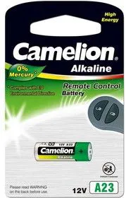 Элемент питания алкалиновый для пультов сигнализаций LR23A Mercury Free A23-BP1 12В BL-1 (блист.1шт) Camelion 12827