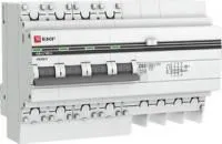 Выключатель авт. диф. тока 4п 7.5мод. C 63А 30мА тип AC 4.5кА АД-4 PROxima EKF DA4-63-30-pro