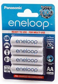 Panasonic eneloop BK-3MCCE/4BE 1900мАч AA BL4, Аккумулятор (упаковка из 4)