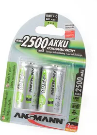 ANSMANN 5030912-RU maxE 2500мАч C BL2, Аккумулятор