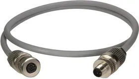 2133A700518200, Датчик Кабеля, Power L-Coded, M12 Straight Receptacle to Free End, 20 м, 65.6 фут