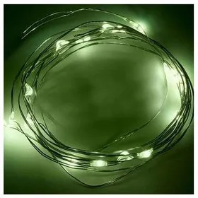 Гирлянда Роса (батарейки 3хААА в компл.) 2м 20LED зел. прозр. провод 2Вт 4.5В IP20 NEON-NIGHT 303-008