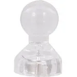 Неодимовый прозрачный магнит для магнитной доски Пешка 11x17 мм, 20 шт 9-3591101-020