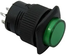 R16-504AD-G Lock, Кнопка с фиксацией