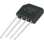 KBP2005 (RS201), Диодный мост 2А 50В [KBP]