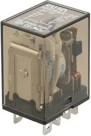 HHC68A-2Z-24D (Plug-in), Реле 2 пер. 24VDC / 10A, 240VAC