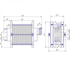Трансформатор для контактной сварки, ТВК-110-УХЛ4