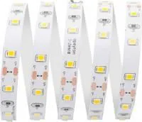 00-03 Светодиодная лента, 12В, 4,8Вт/м, smd3528, 60д/м, IP20, 280Лм/м, ширина подложки 8мм, теплый белый