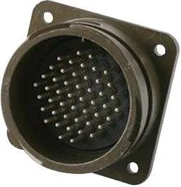 CA00COME20-29SB, Круглый разъем, CA-COM-B Series, Настенное Гнездо, 17 контакт(-ов), Гнездо под Пайку