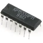 КР1533ЛР11 (90-97г), Логические элементы "2-2И-2ИЛИ-НЕ" и "3-3И-2ИЛИ-НЕ" (SN74ALS51N)