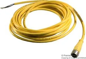 1200650265, SINGLE ENDED SENSOR CORDSET, 4 POSITION M12 FEMALE