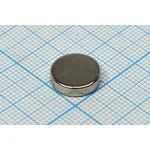 Магнит 12,0x 3,0, цилиндр, Ni