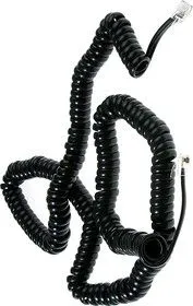FD-6120 (18-2073), Шнур витой трубочный 4р-4с 7 м черный