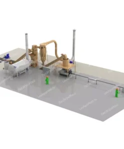 Линия производства топливных брикетов ЛПБ-400