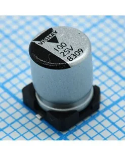 MAL218397603E3, SMD эл-лит 25V 100uF /6.3*7.7/125 C Polymer Hybrid
