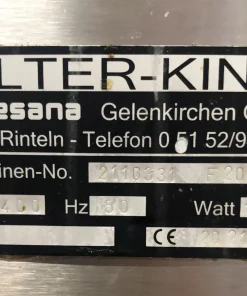 Машина для фильтрации фритюрного масла, Фильтр-King F-2000