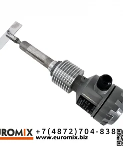 Лопастной ротационный датчик уровня с защитной трубкой-удлинителем (200oC), KYL-20AAS 24В