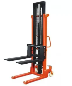 Штабелер гидравлический 2 т 1,6 м TOR с раздвижными вилами, CTY-E