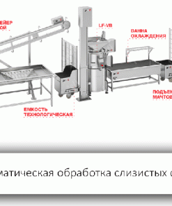 Автоматическая линия обработки слизистых субпродуктов КРС Feleti, LF-G