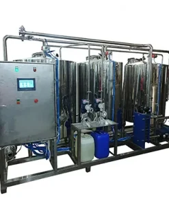 Полуавтоматическая станция CIP мойки (полуавтомат), 3х500л