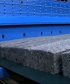 Линия для производства строительного утеплителя из натуральных волокон (лён, конопля, водоросли)