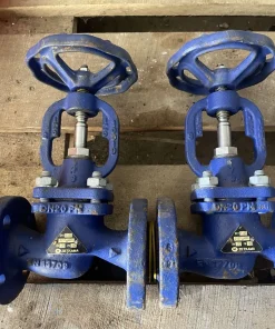 Клапан запорный стальной фланцевый, Zetkama 215Type01 Dn 20 Pn 40