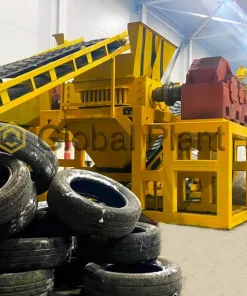 Шредер для измельчения изношенных шин и ТБО, Global Recycler 3000