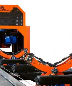 Угловая дисковая пилорама, УГП2-600 (электромеханическая система)