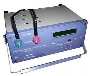 Измеритель параметров цепи фаза-нуль ЦК0220, Измеритель параметров цепи фаза-нуль ЦК0220