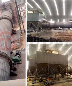 Барабанная сушилка для шлама