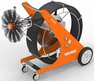 Пневматический щеточный робот TEGRAS, Forte 30м