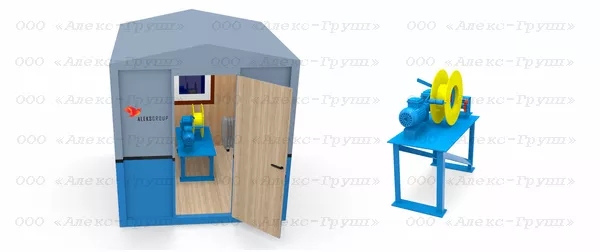 Установка депарафинизации скважин с блок боксом, УДС-1Т