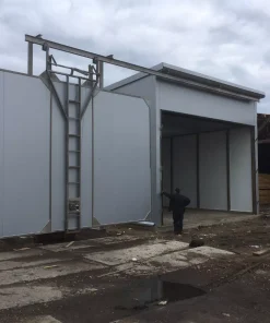 Сушильная камера для пиломатериала 60м3 (теплоноситель вода), СКД-60м3