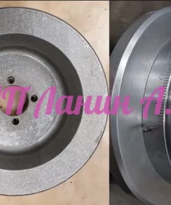 3Л722В маховик ручного перемещения стойки в сборе с лимбом