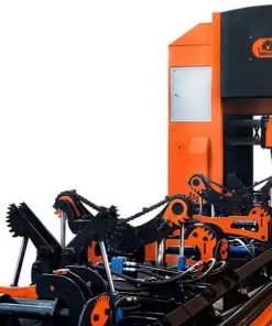 Угловая дисковая пилорама, УПК-1 (гидравлическая система)