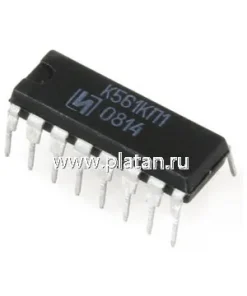 К561КП1 (00-11г), Двойной четырехканальный мультиплексор [2103Ю.16-Д] ( = СD4052АN)