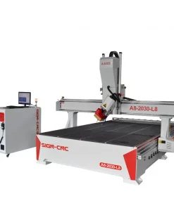 ATC 4-х осевой фрезерный станок с ЧПУ с поворотным шпинделем, A8-2030-L8