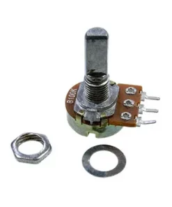 16K1 F 1k, вал с лыской L-20мм,1 кОм,0.125 Вт,200В