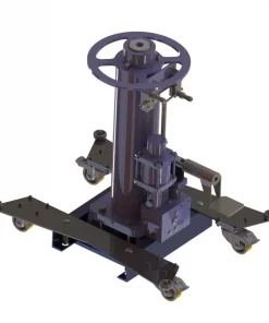 Ямный подъёмник напольный в основании крест, ход штока 1000мм, 15 тонн., КПП15Р1000Ф