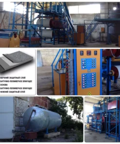 Оборудование для производства рубероида (еврорубероида), ЛПКМ-2000